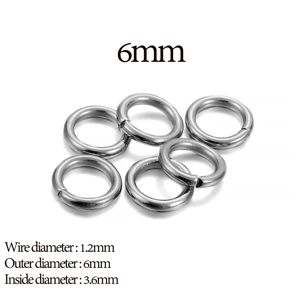 Stainless Steel Split Rings for Jewelry MakingStainless Steel Split