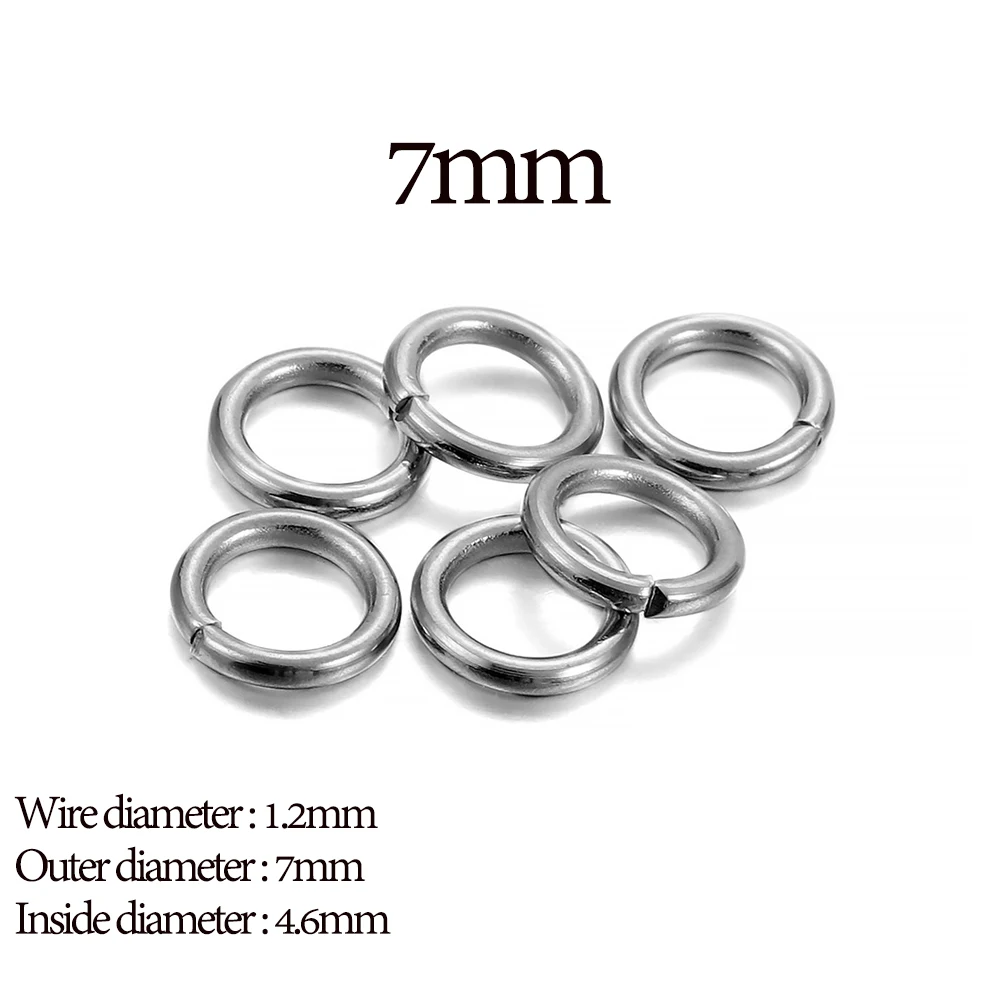 Stainless Steel Split Rings for Jewelry MakingStainless Steel Split