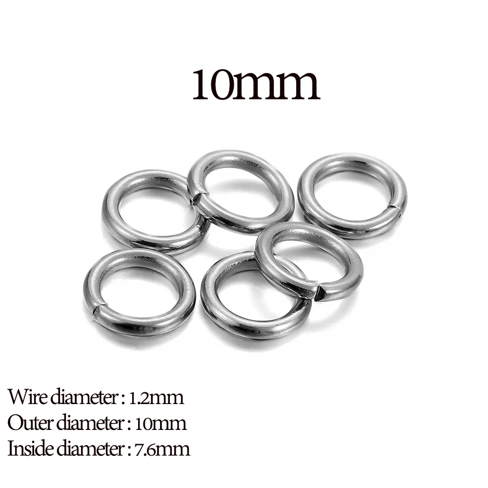 Stainless Steel Split Rings for Jewelry MakingStainless Steel Split