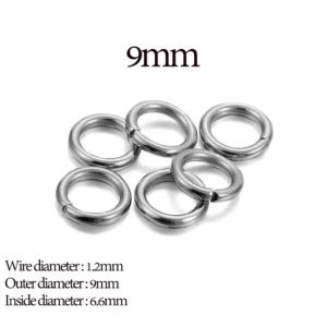 Stainless Steel Split Rings for Jewelry MakingStainless Steel Split - Image 35