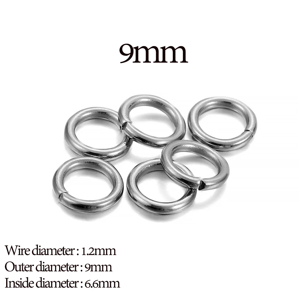 Stainless Steel Split Rings for Jewelry MakingStainless Steel Split