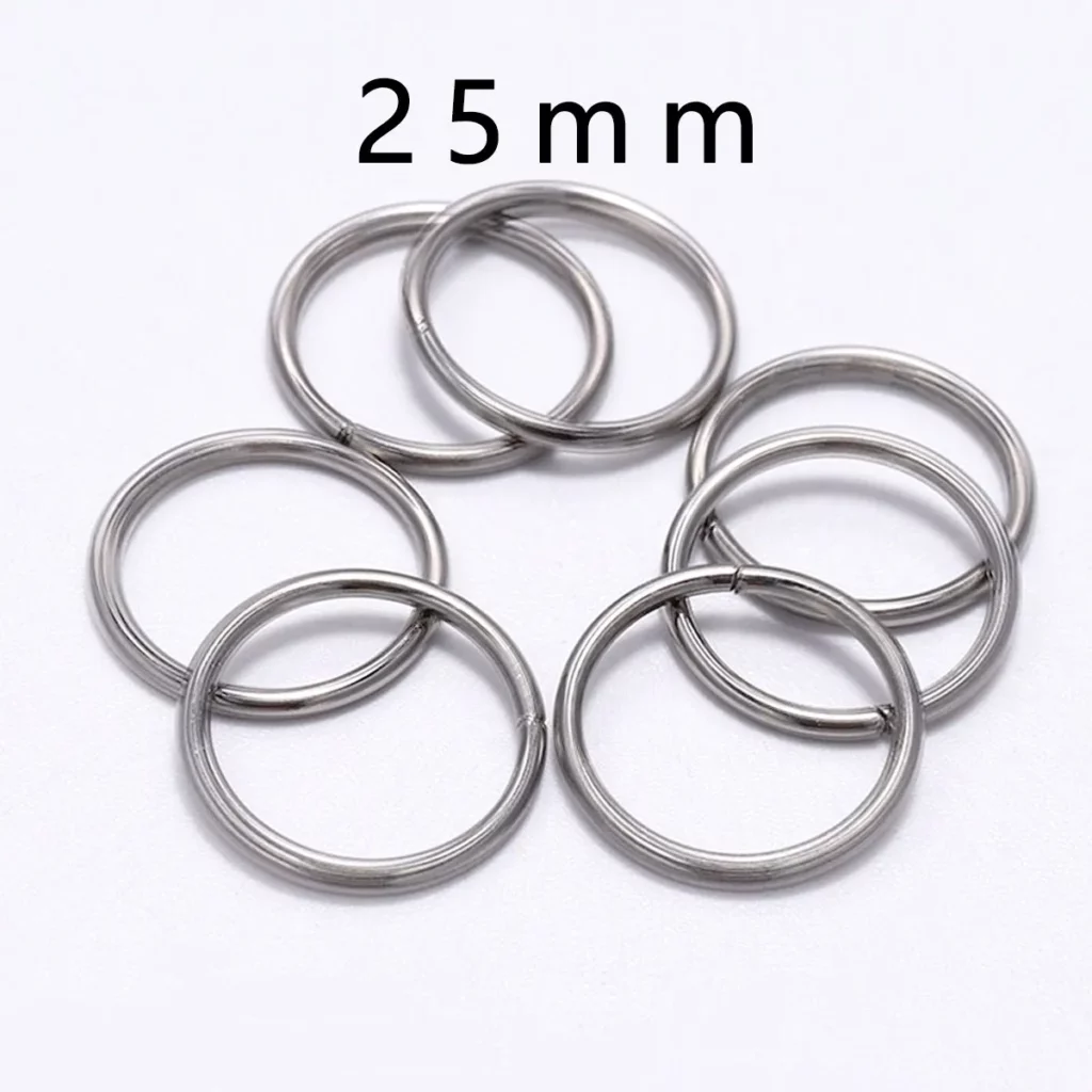 Stainless Steel Split Rings for Jewelry MakingStainless Steel Split
