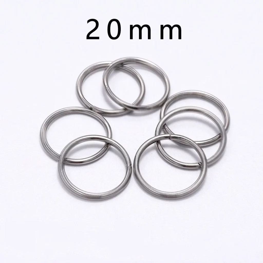 Stainless Steel Split Rings for Jewelry MakingStainless Steel Split