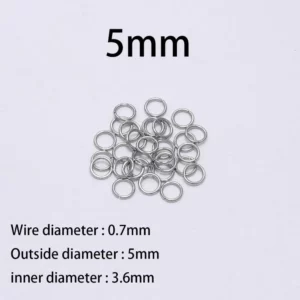 Stainless Steel Split Rings for Jewelry MakingStainless Steel Split - Image 13