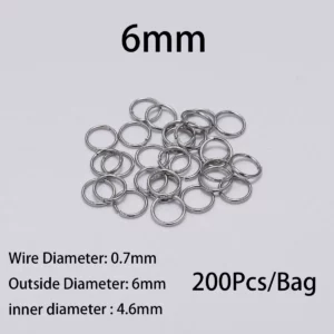 Stainless Steel Split Rings for Jewelry MakingStainless Steel Split - Image 14