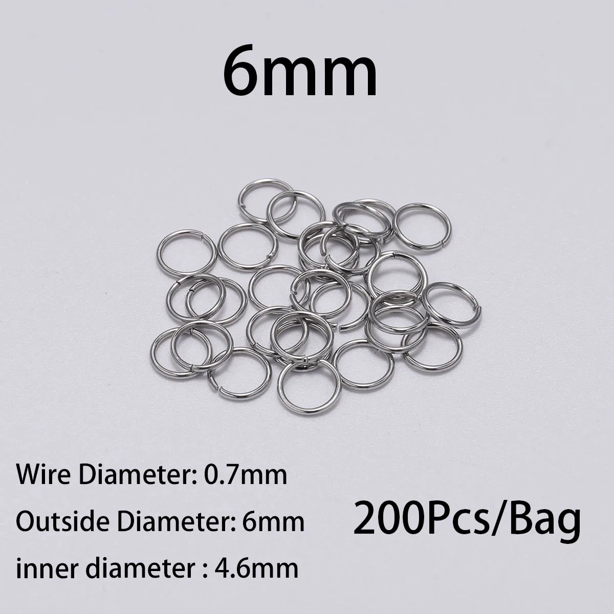 Stainless Steel Split Rings for Jewelry MakingStainless Steel Split - Image 14