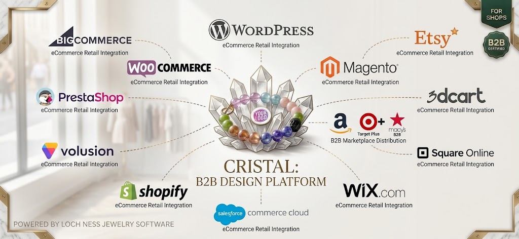 List cms compatible exemples: Shopify, woocommerce, Magento, wix, prestashop, 3dcart, Payload...